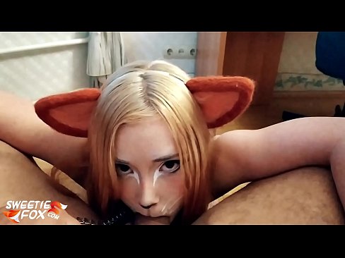 ❤️ Кицунэ глытае член і канчае ў рот ❌ Сэкс-відэа у нас ❌️❤